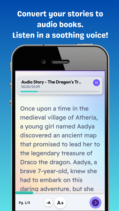 Magic Weave - AI kids stories screenshot 2