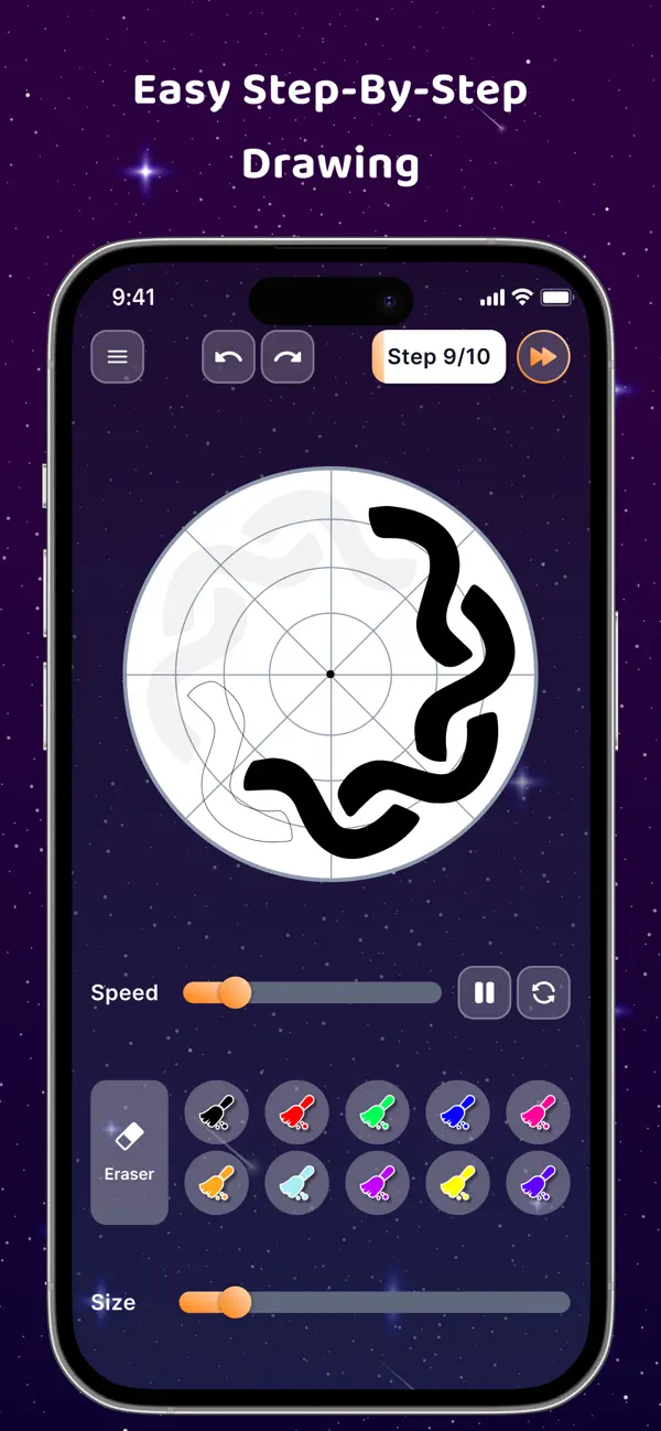 Magic Wheel - Spin Art Drawing screenshot 4