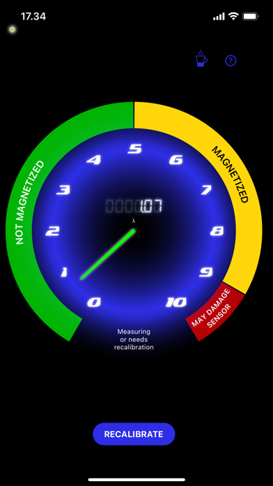 Magnetized Wristwatch Checker screenshot 1