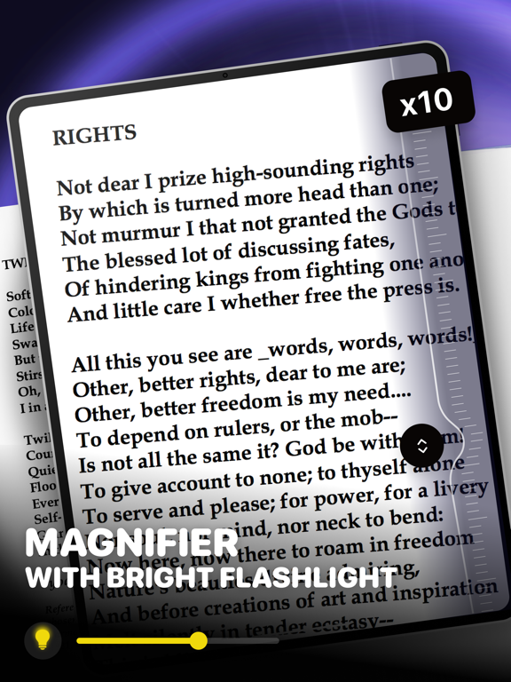 Magnifying Glass * Flashlight screenshot 4