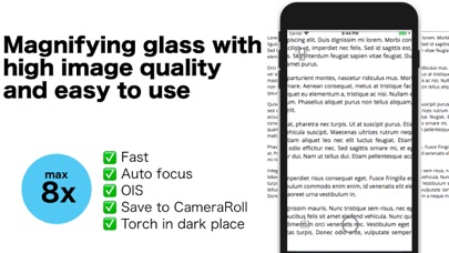 Magnifying Glass - handy loupe screenshot 1