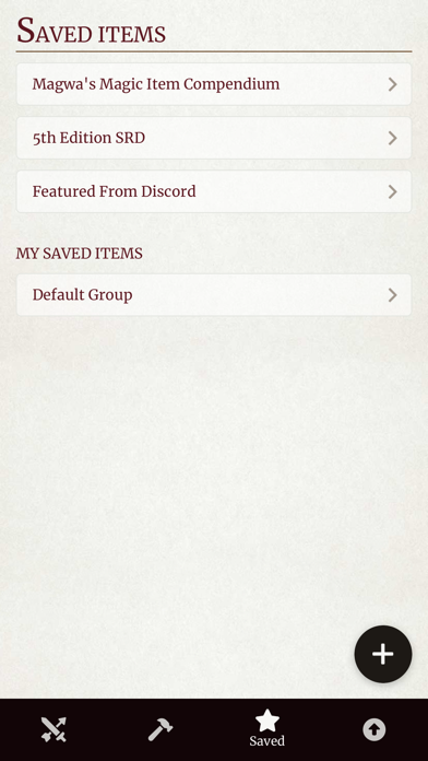 Magwa's Magic Item Compendium screenshot 2