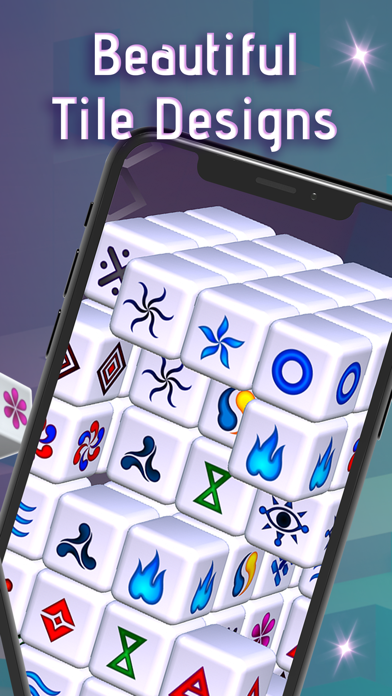 Mahjong Dimensions - 3D Cube screenshot 2