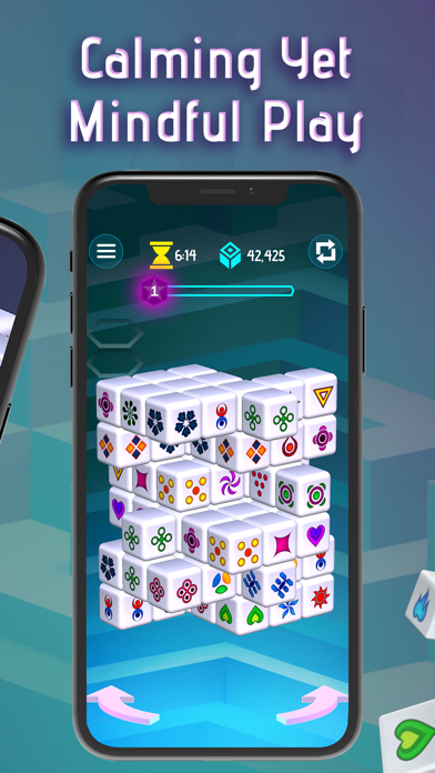 Mahjong Dimensions - 3D Cube screenshot 3