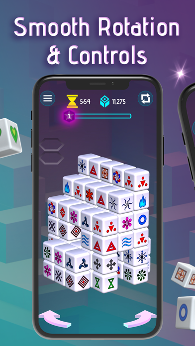 Mahjong Dimensions - 3D Cube screenshot 5