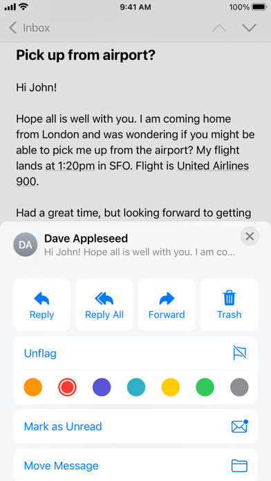 Mail screenshot 4