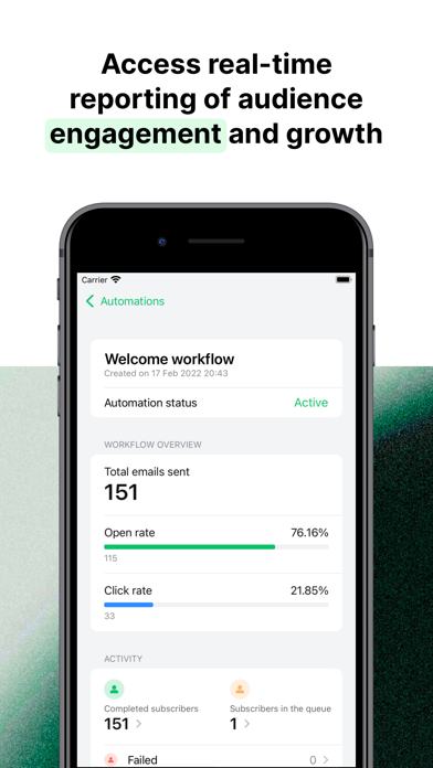 MailerLite Manager screenshot 1