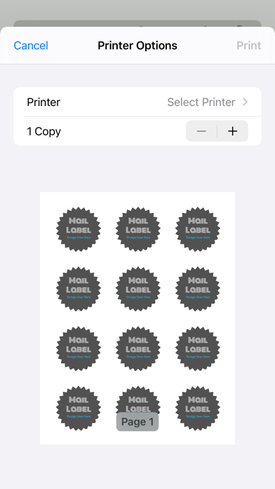 Mailing Label Designer screenshot 4
