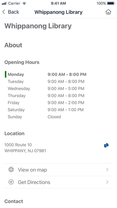 MAIN Library Alliance (NJ) screenshot 1