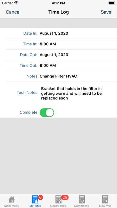 Maintenance Mobile screenshot 4