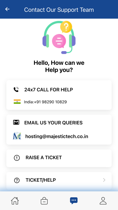 Majestic Hosting screenshot 2