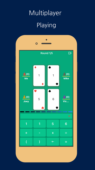 Make 24 - Multiplayer Game screenshot 1