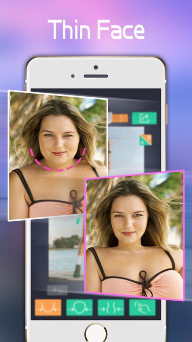 Make Me Thin - Photo Slim & Fat Face Swap Effects screenshot 3