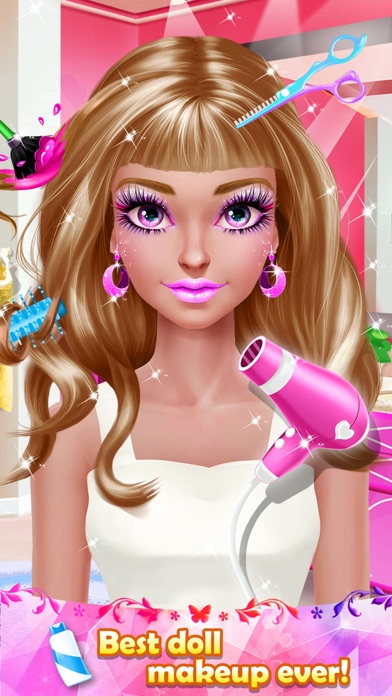 Make Up Games: Doll Makeover screenshot 4
