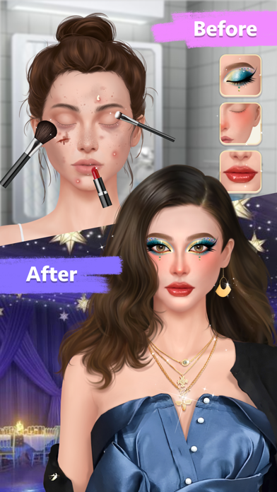 Makeover Artist-Makeup Games screenshot 1