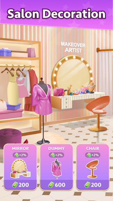 Makeover Artist-Makeup Games screenshot 2