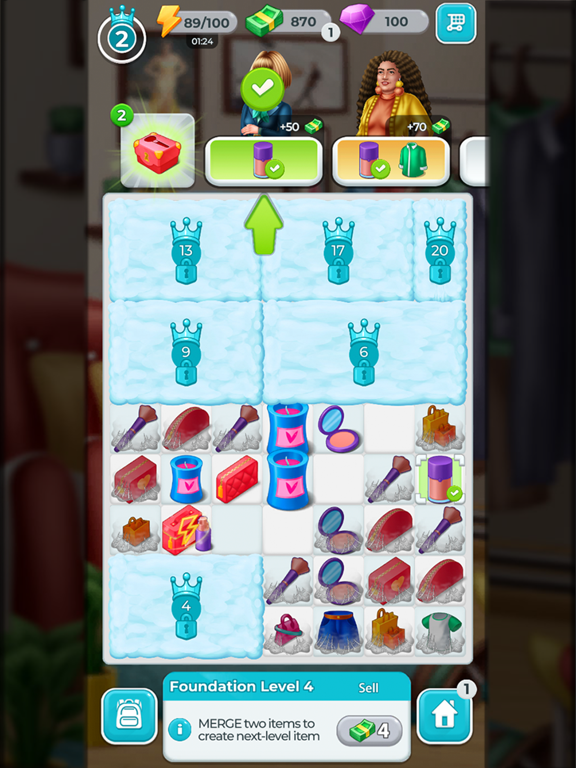 Makeover Merge screenshot 1