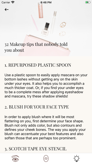 Makeup DIY: Eye, Face, Brows screenshot 1
