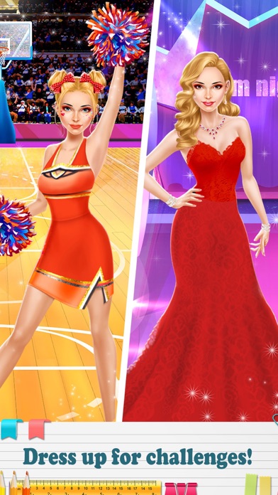 Makeup Games: Back-to-School screenshot 2