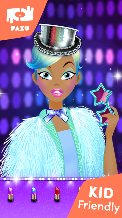 Makeup girls star dress up screenshot 4