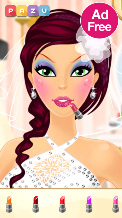 Makeup Girls Wedding Dress up screenshot 4