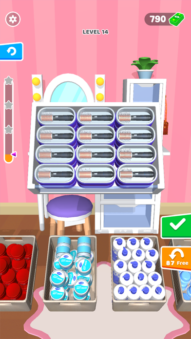 Makeup Organizer 3D screenshot 2