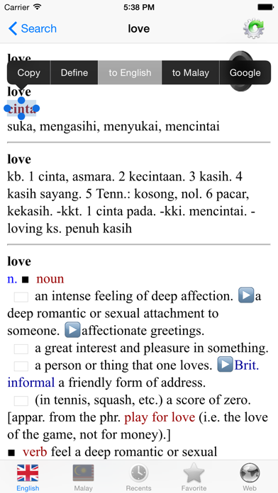 Malay screenshot 3
