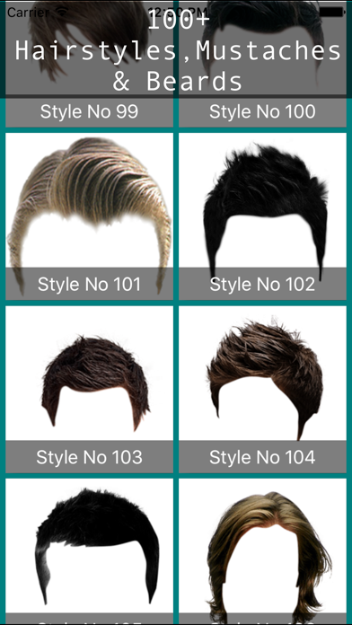 Male Hair Photo Editor - Macho screenshot 1