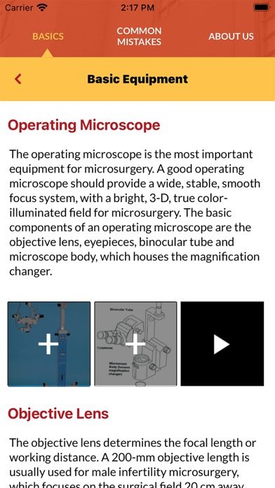Male Infertility Microsurgery screenshot 1