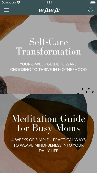 mama—daily self-care for moms screenshot 3
