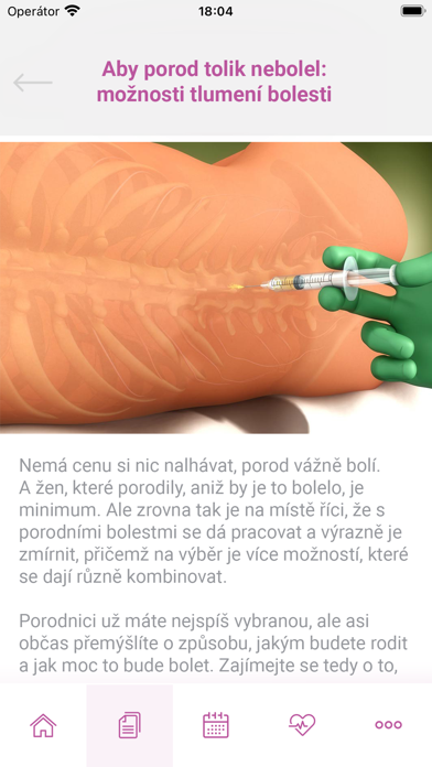 MAMApp CZ - vše o těhotenství screenshot 3