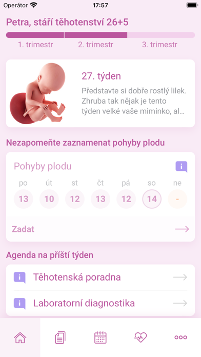 MAMApp CZ - vše o těhotenství screenshot 5