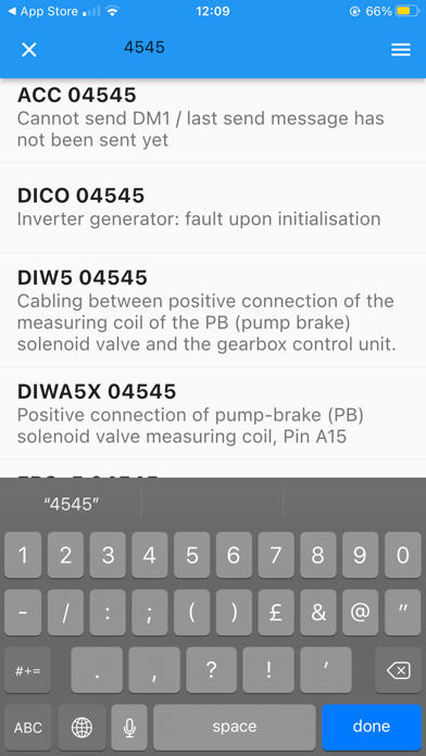 MAN Errors screenshot 2