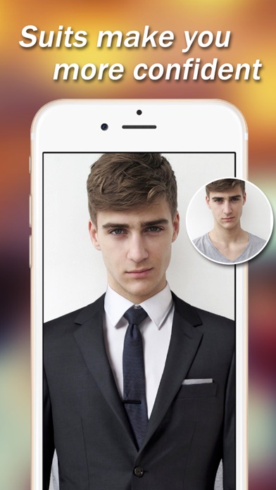 Man Suit -Fashion Photo Closet screenshot 2