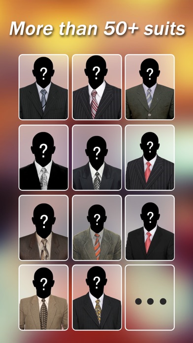 Man Suit -Fashion Photo Closet screenshot 1