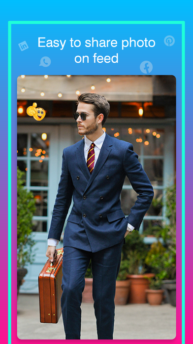 Man Suit Photo Editor screenshot 1