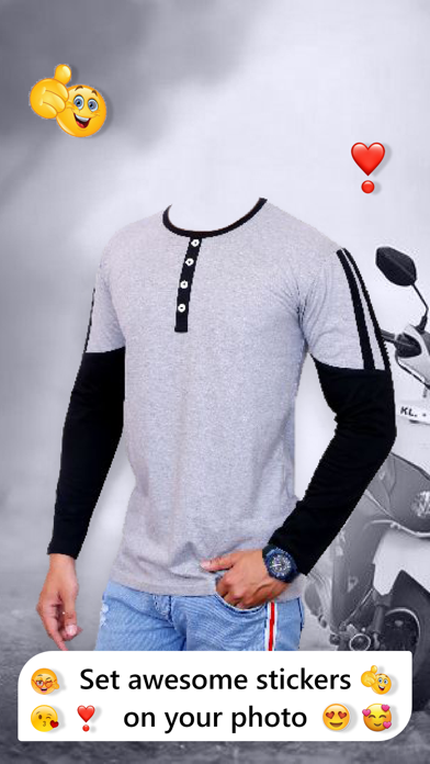 Man T-Shirt Photo Suit Montage screenshot 1