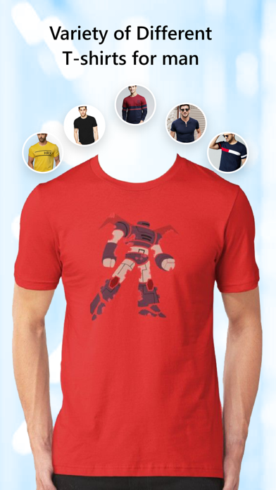 Man T-Shirt Photo Suit Montage screenshot 4