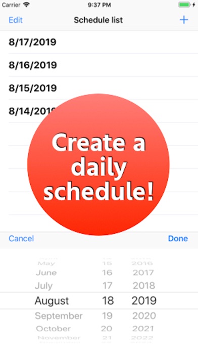 Manage time every 30 minutes screenshot 3