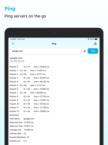 ManageEngine Ping Tool screenshot 5