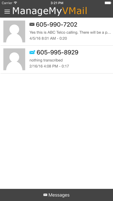 ManageMyVMail screenshot 5