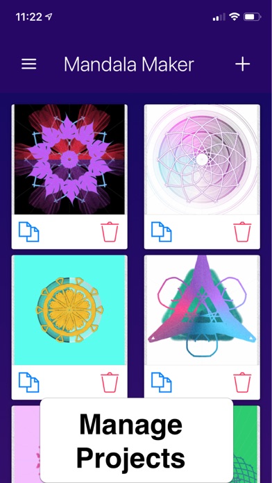 Mandala Maker: symmetry doodle screenshot 1