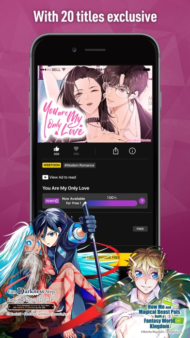 MANGA BANG! manga & webcomic screenshot 1