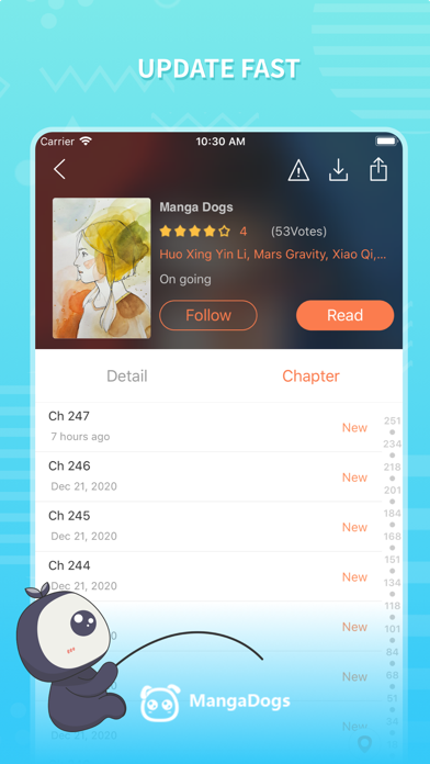 Manga Dogs - webtoon reader screenshot 3