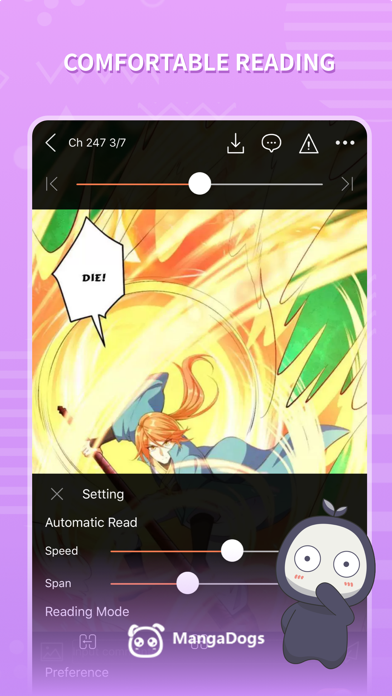 Manga Dogs - webtoon reader screenshot 2