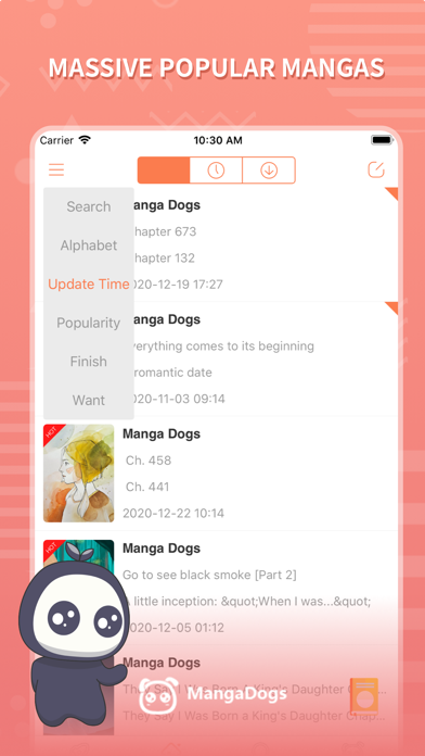 Manga Dogs - webtoon reader screenshot 1