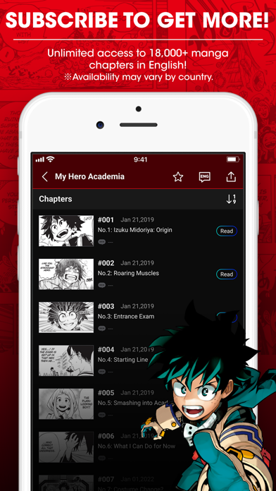 MANGA Plus by SHUEISHA screenshot 4