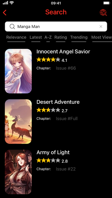Manga Reader - Best Manga Man screenshot 2