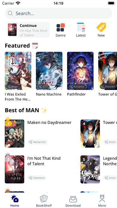 Manga Reader Manga Man screenshot 3