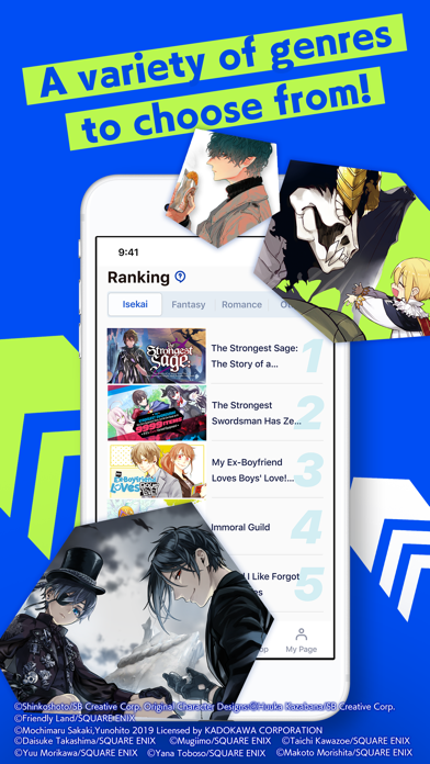 Manga UP! screenshot 3